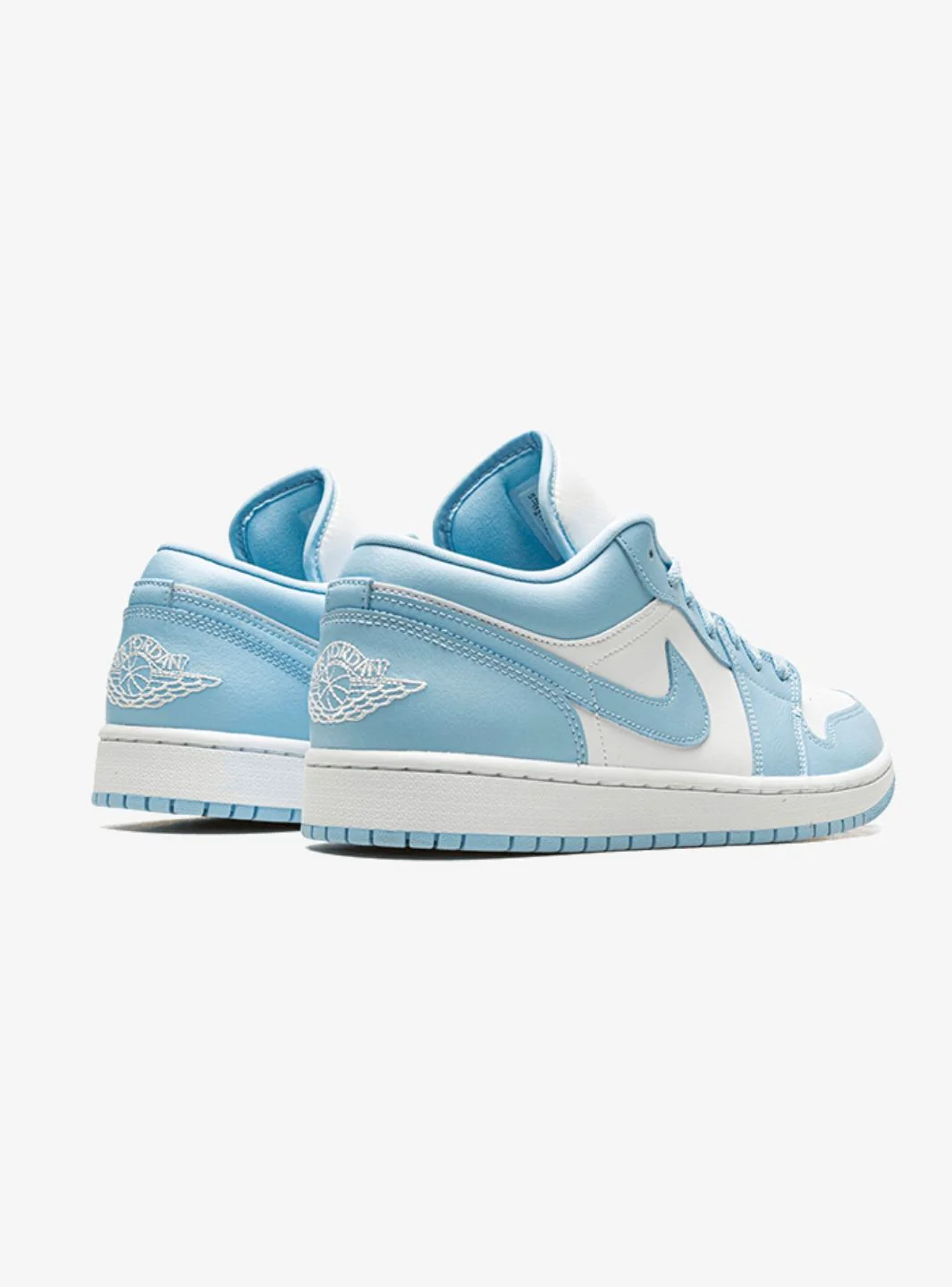 Air Jordan 1 Low White Ice Blue - Image 3