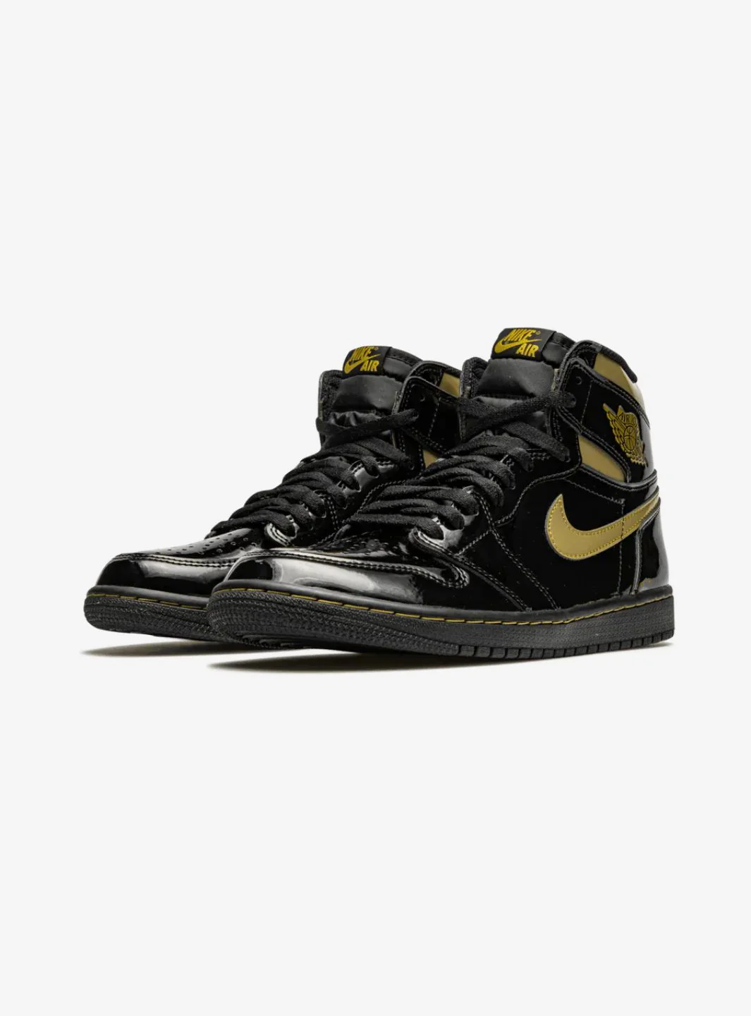 Air Jordan 1 Retro High Black Metallic Gold (2020) - Image 2