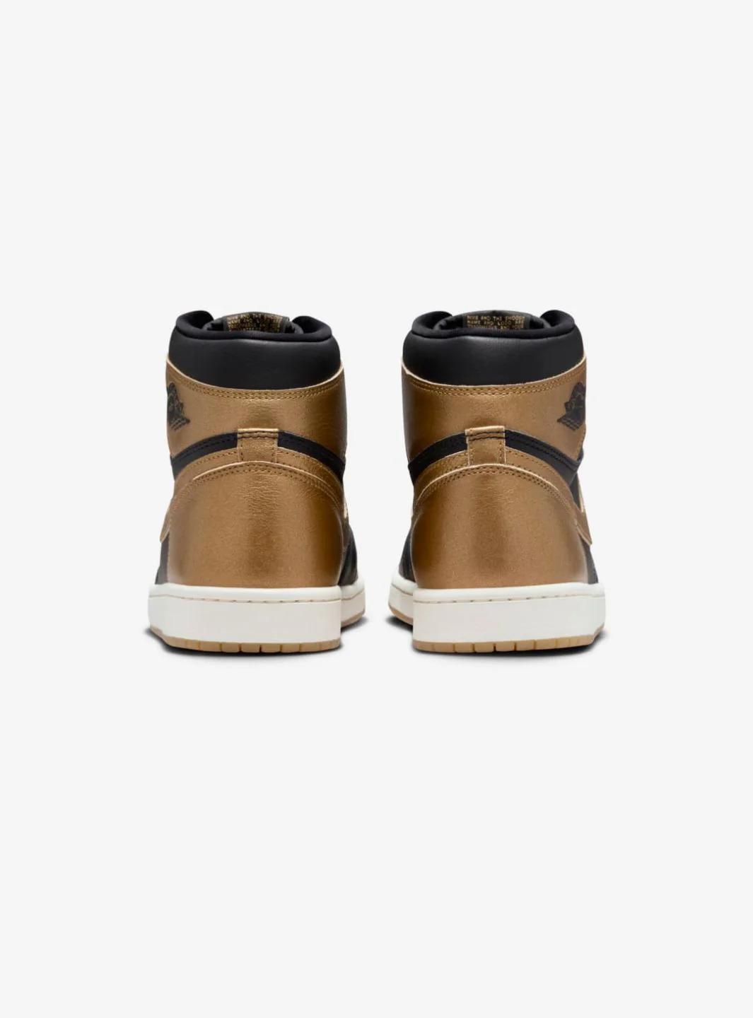 Air Jordan 1 Retro High OG Black Metallic Gold - Image 6
