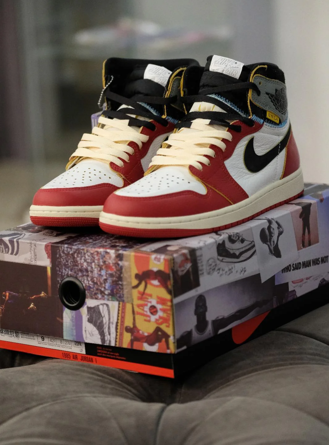 Air Jordan 1 Retro High OG SP Union LA Chicago Shadow - Image 15