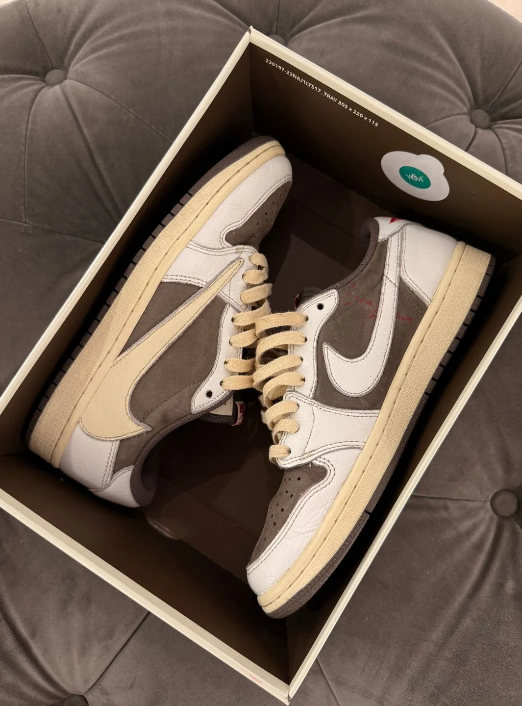 Air Jordan 1 Retro Low OG SP Travis Scott Reverse Mocha - Usato 9/10 - Image 16