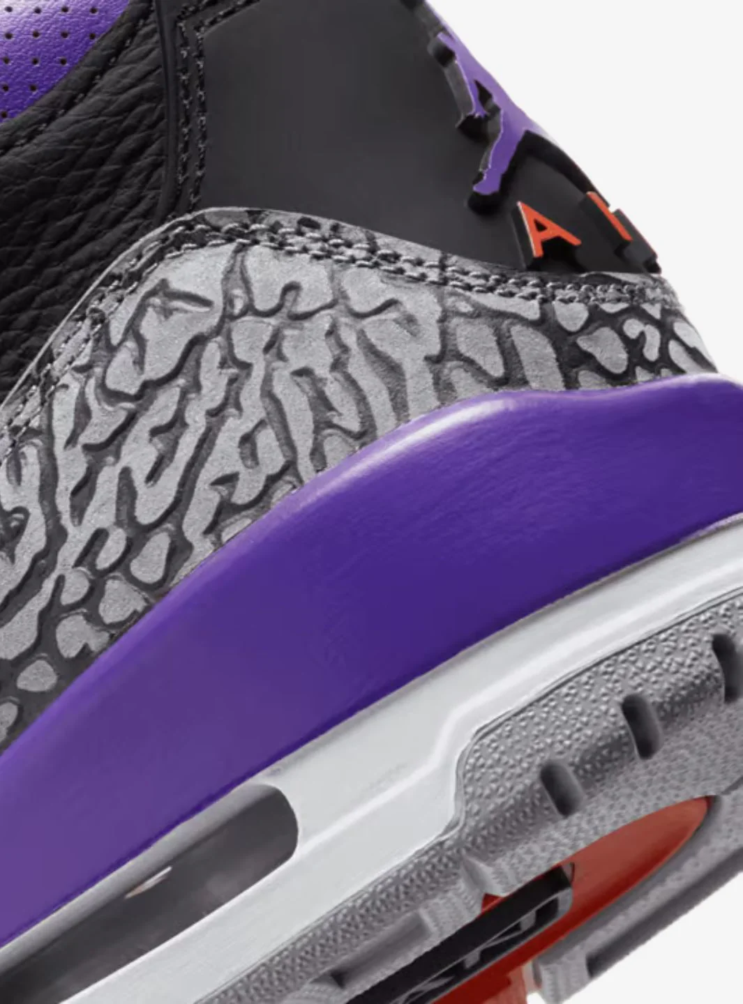 Air Jordan 3 Retro Black Court Purple - Image 5