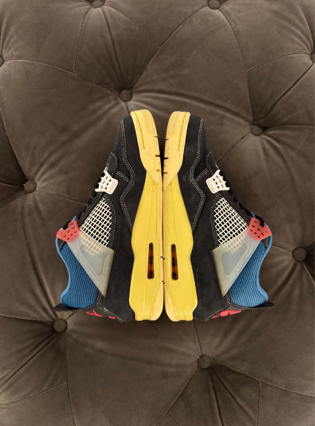 Air Jordan 4 Retro Union Off Noir - Usato 9/10 - Image 5