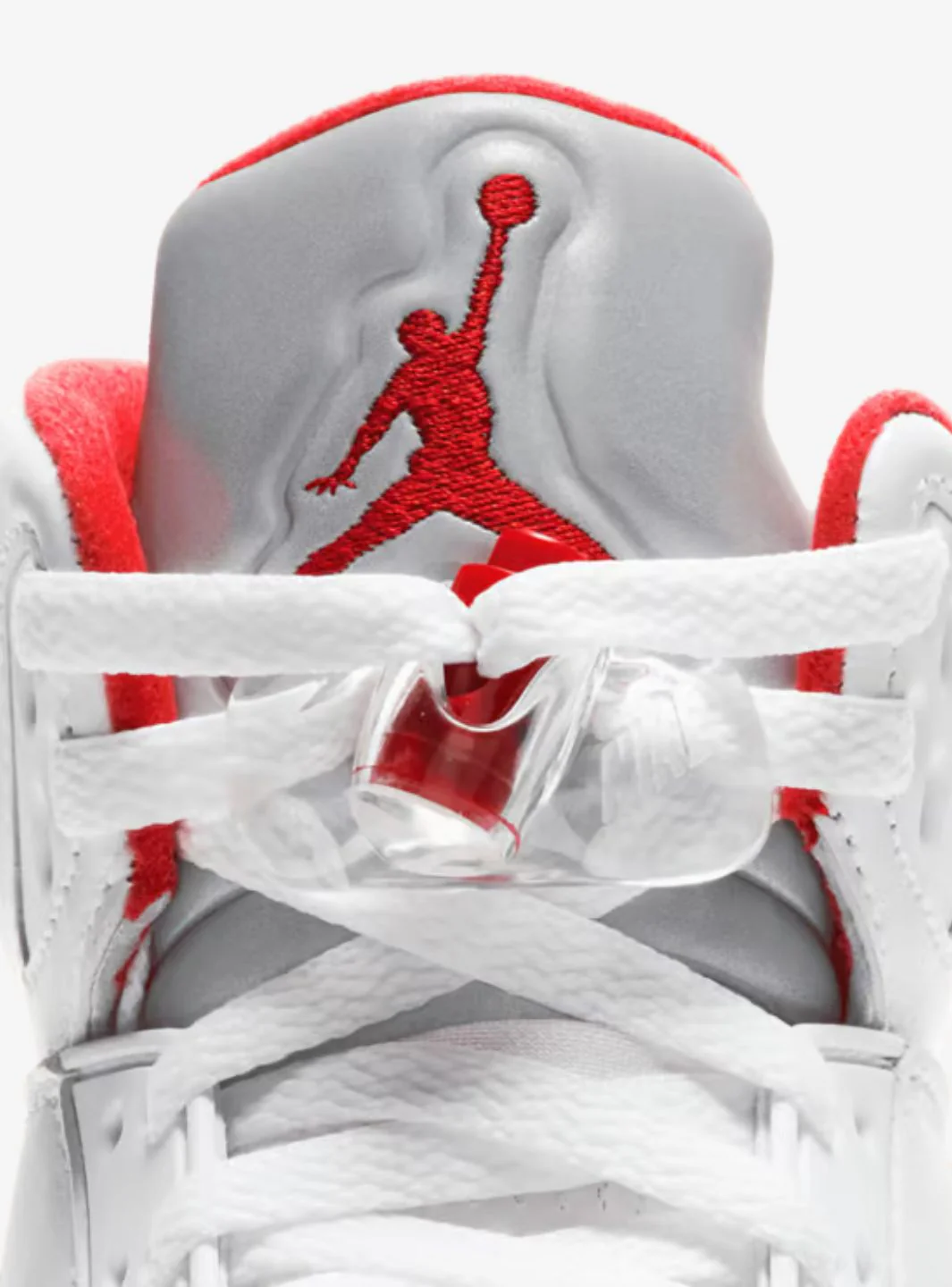Air Jordan 5 Retro Fire Red Silver Tongue (2020) - Image 7