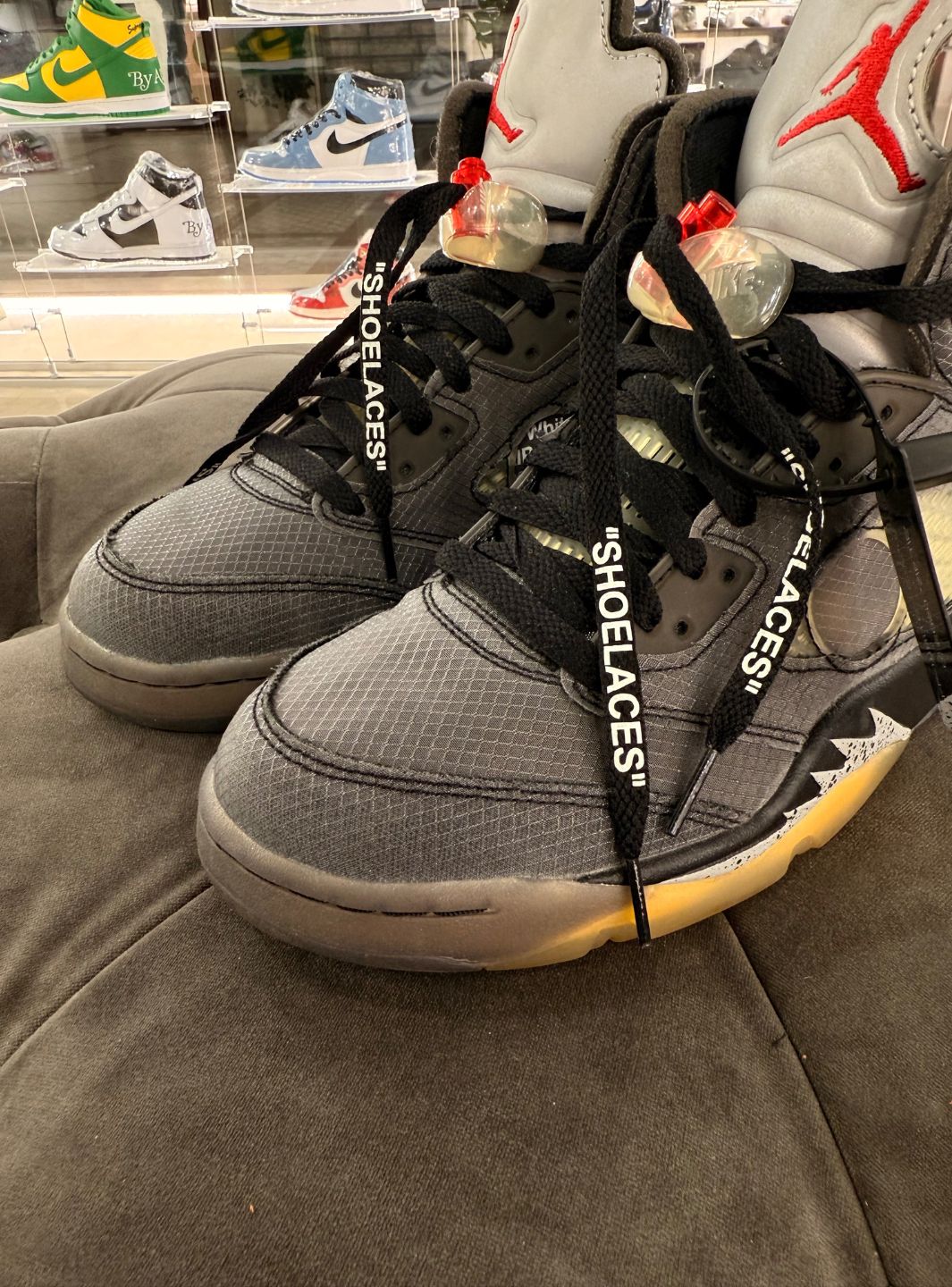 Air Jordan 5 Retro Off-White Muslin - Usato 9/10 - Image 10