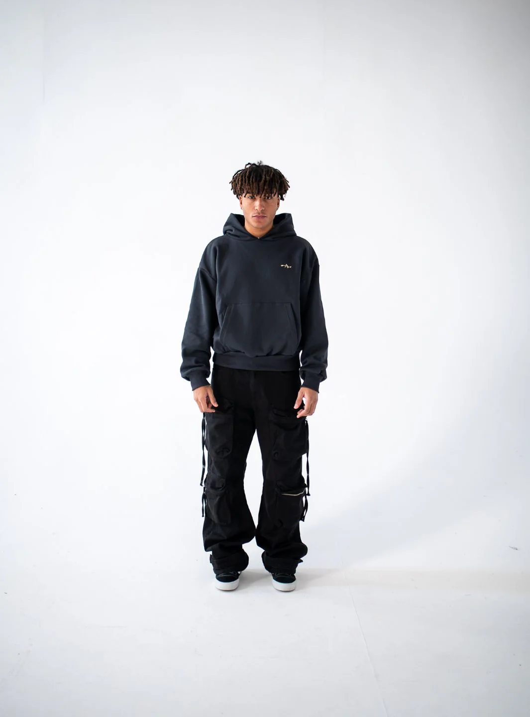 Appreciate Logo Hoodie Piombo Grey - Image 3