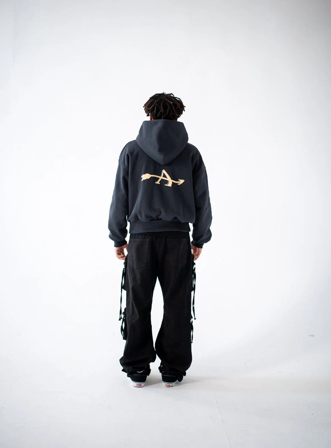 Appreciate Logo Hoodie Piombo Grey - Image 4