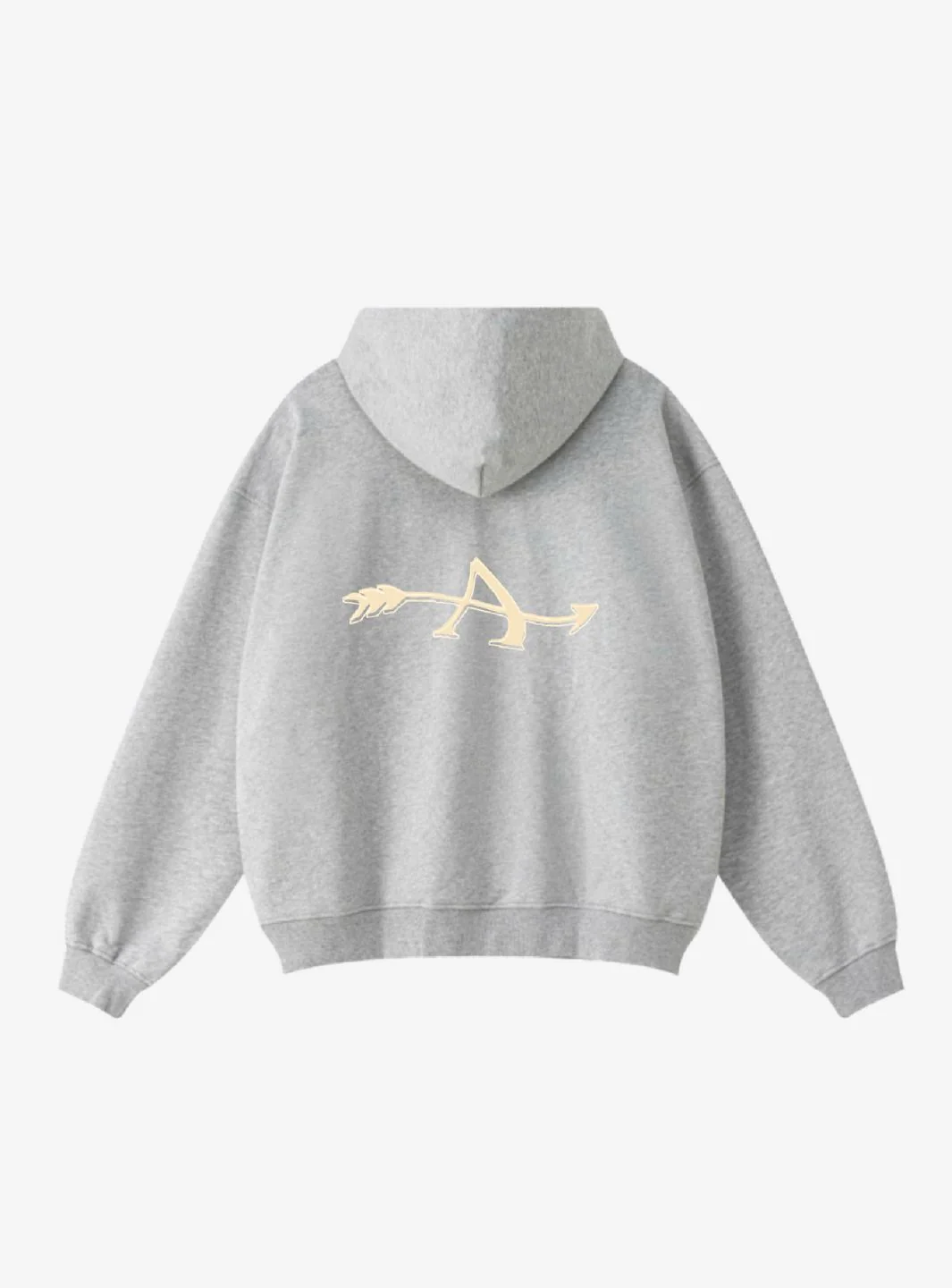 Appreciate Logo Hoodie Heather Grey - Image 2