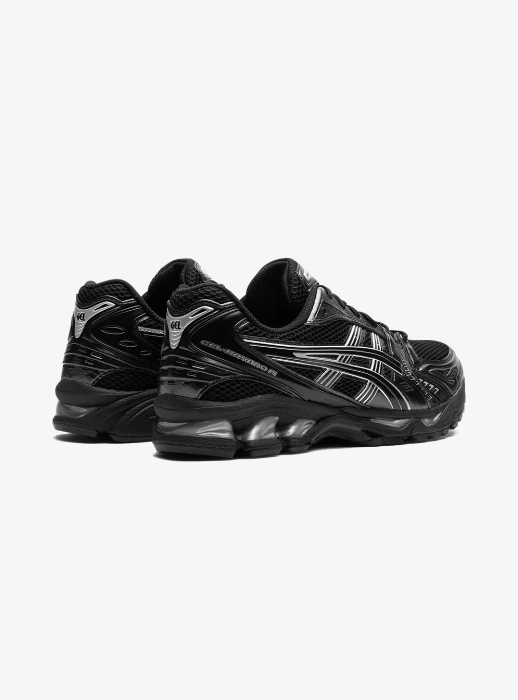 Asics Gel-Kayano 14 Black Pure Silver - Image 3