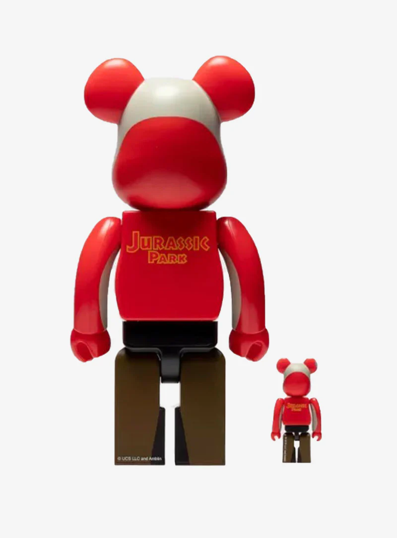 Bearbrick Jurassic Park 100% & 400% Set - Image 2