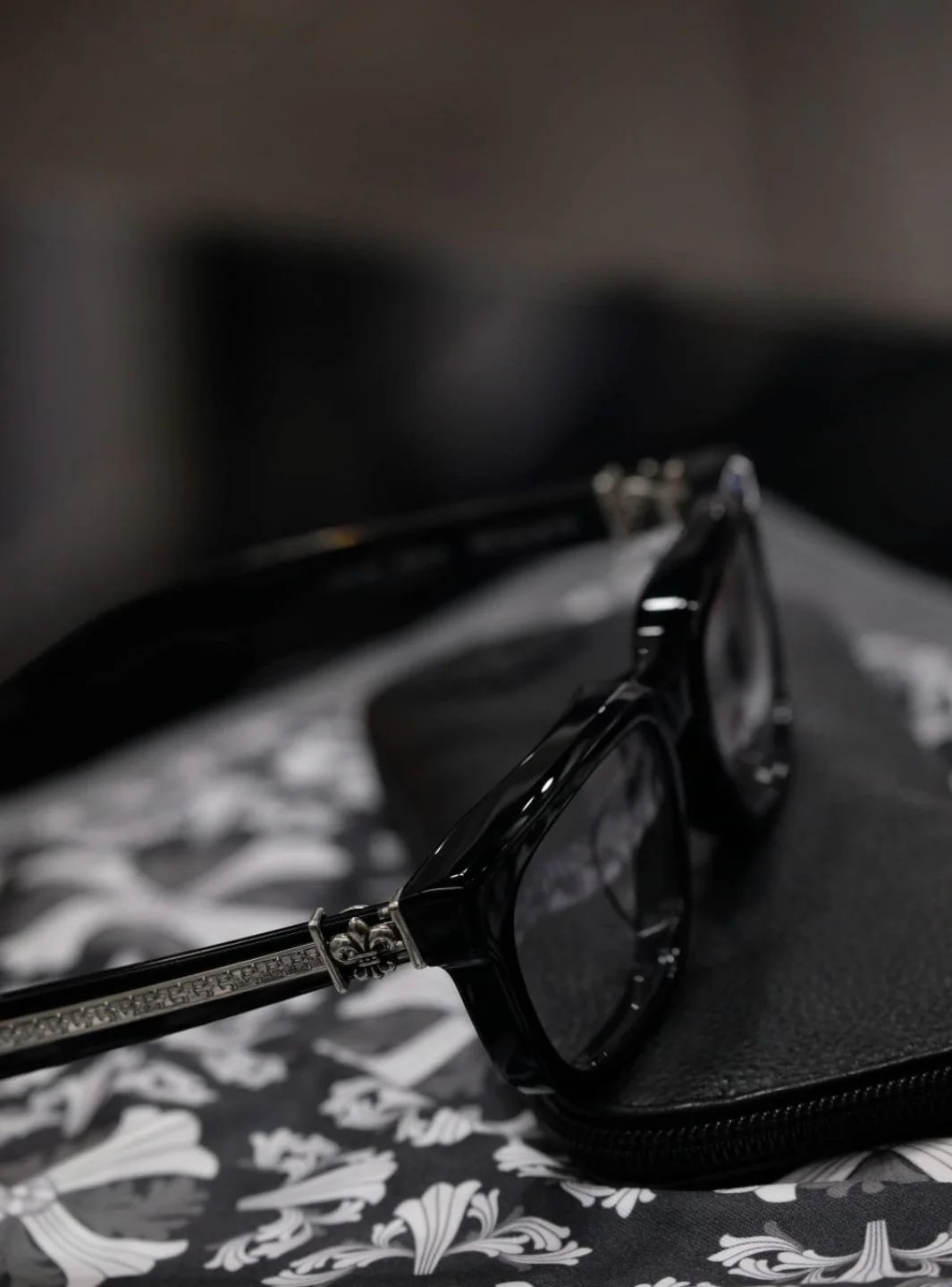 Chrome Hearts Eyewear See You In Tea Black Matte - Image 10