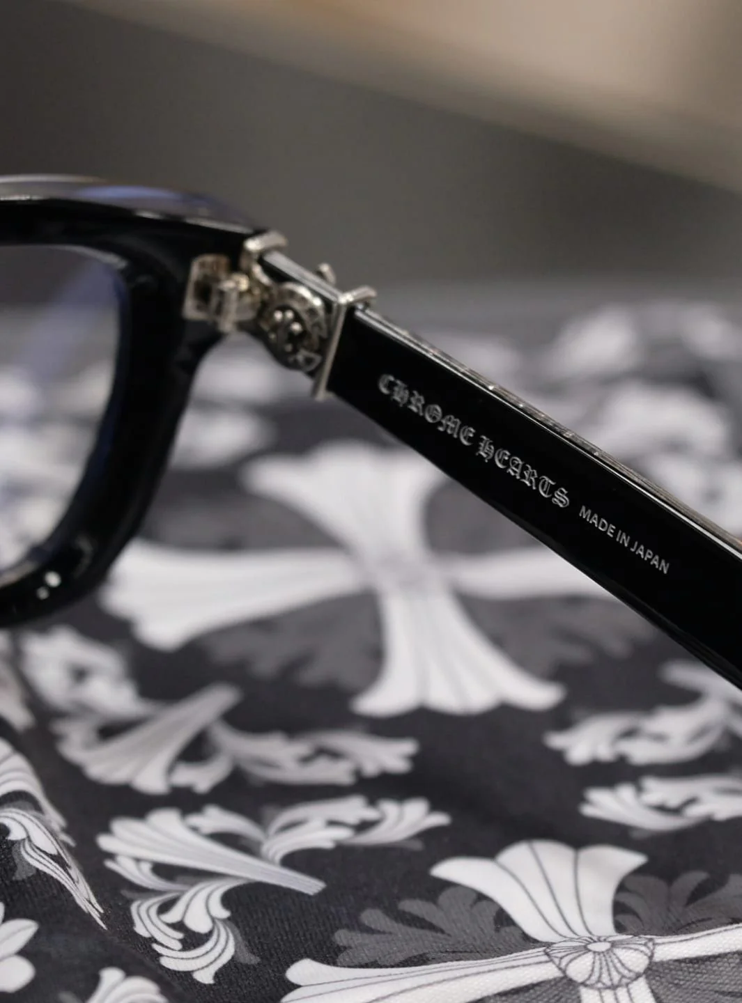 Chrome Hearts Eyewear See You In Tea Black Matte - Image 14