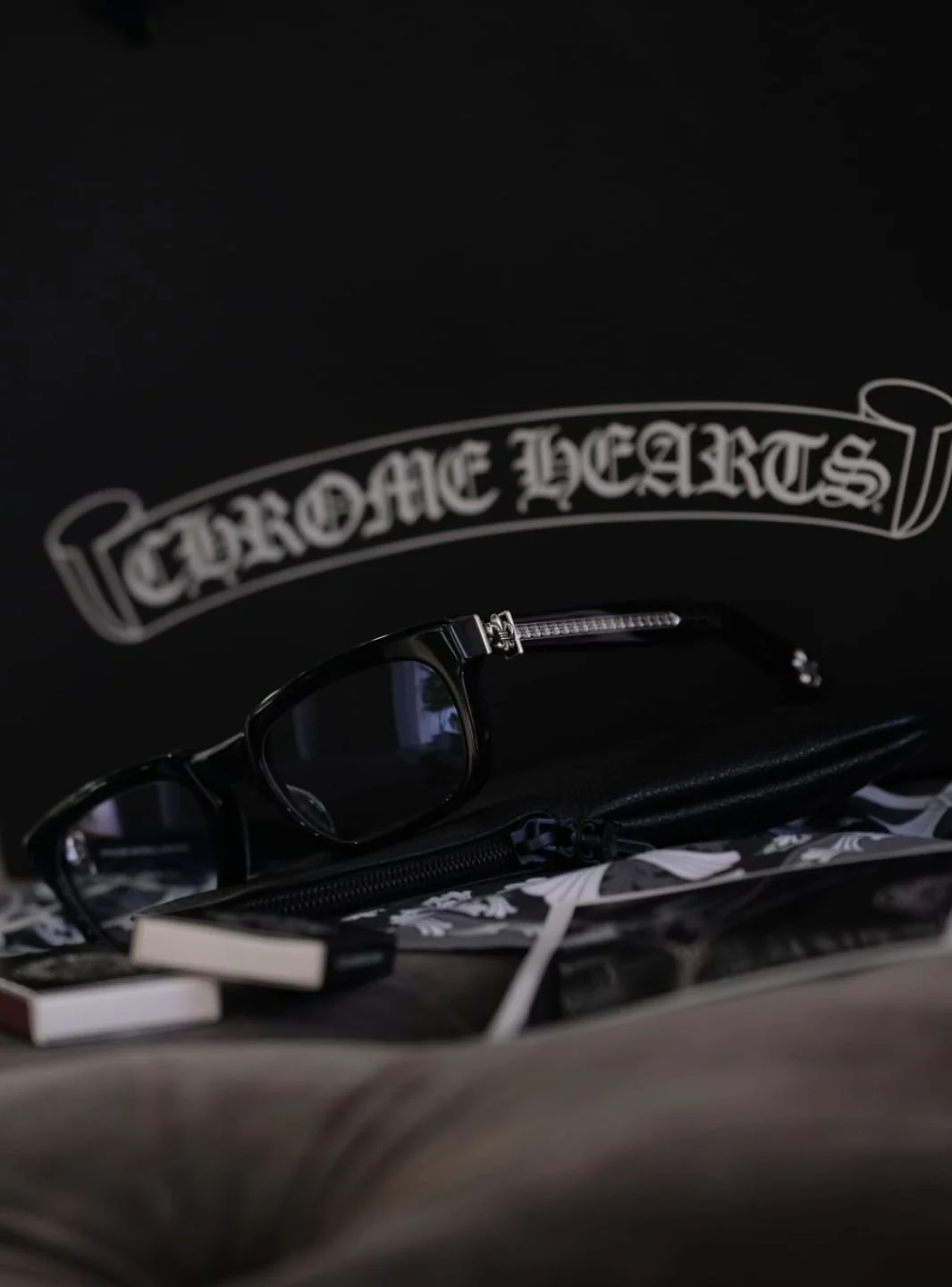 Chrome Hearts Eyewear See You In Tea Black Matte - Image 22