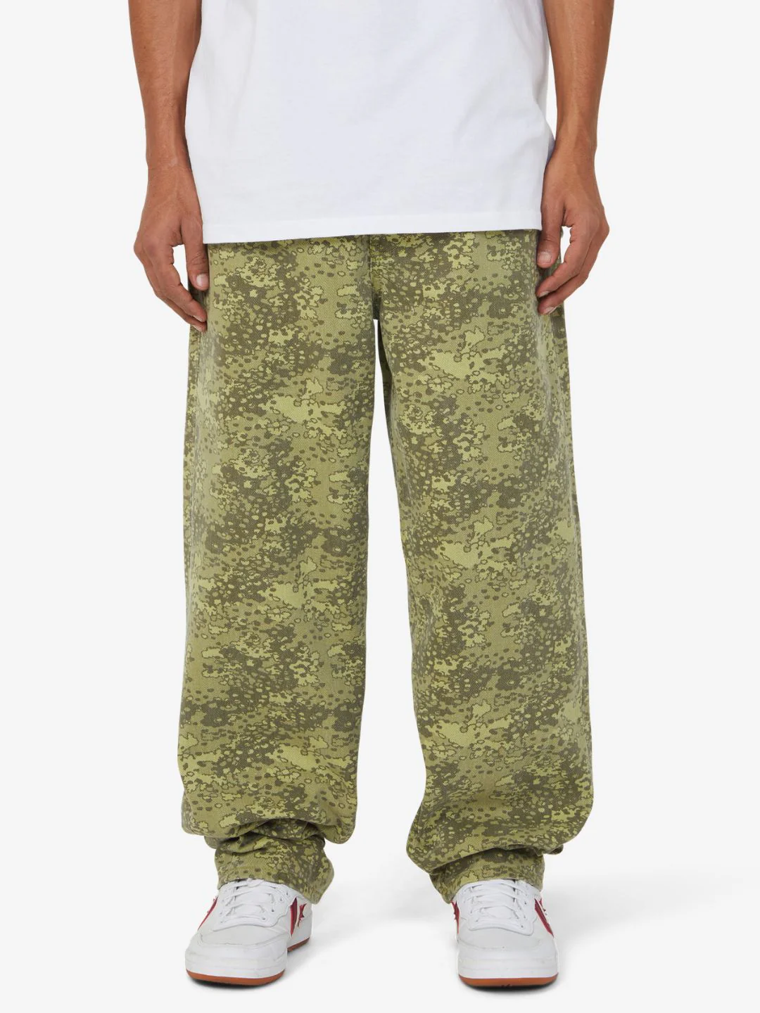 HUF Cromer Camo Pant Green - Image 5