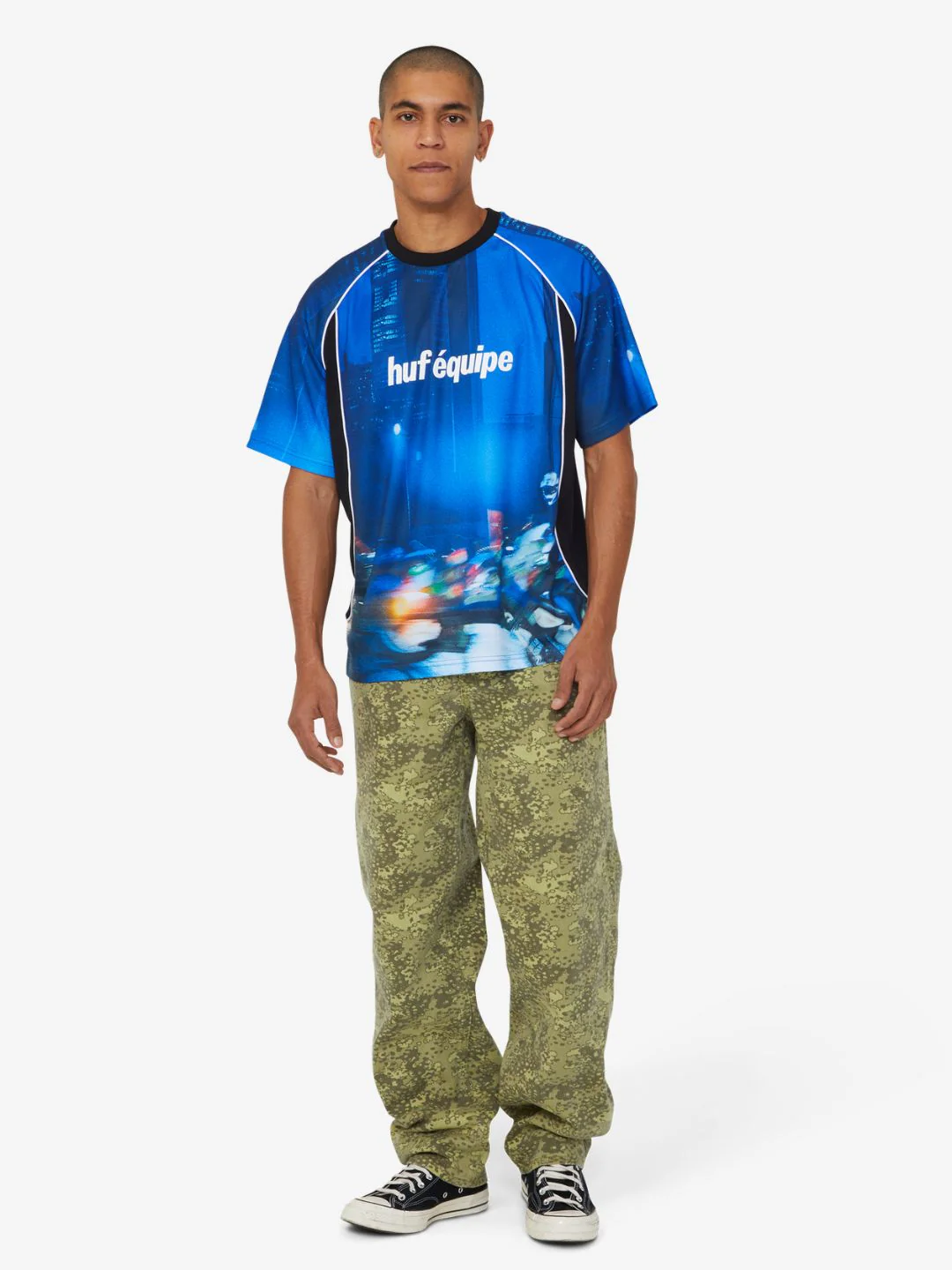 HUF Cromer Camo Pant Green - Image 8