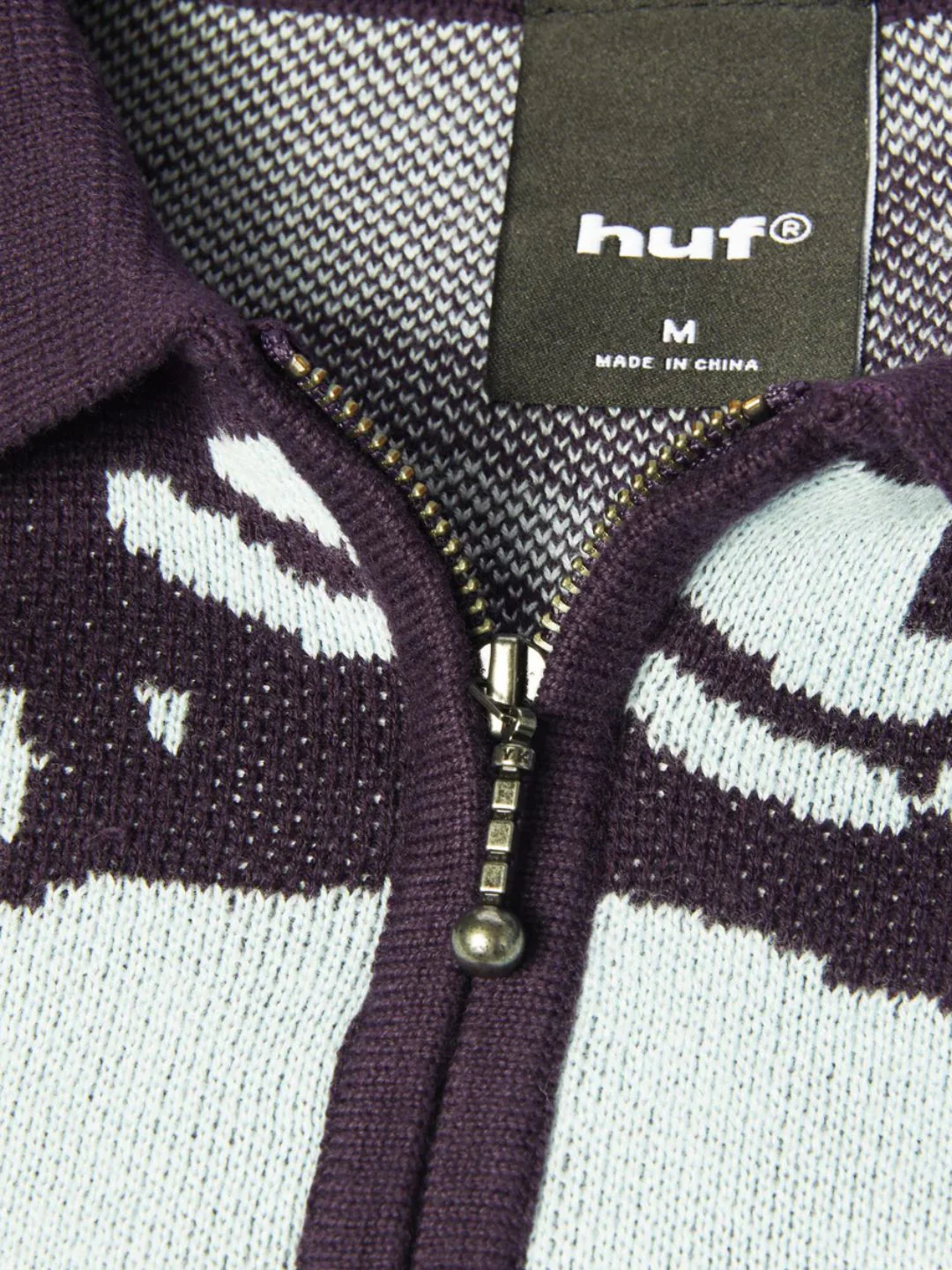 HUF Fantasies Knit Top Light Blue - Image 3