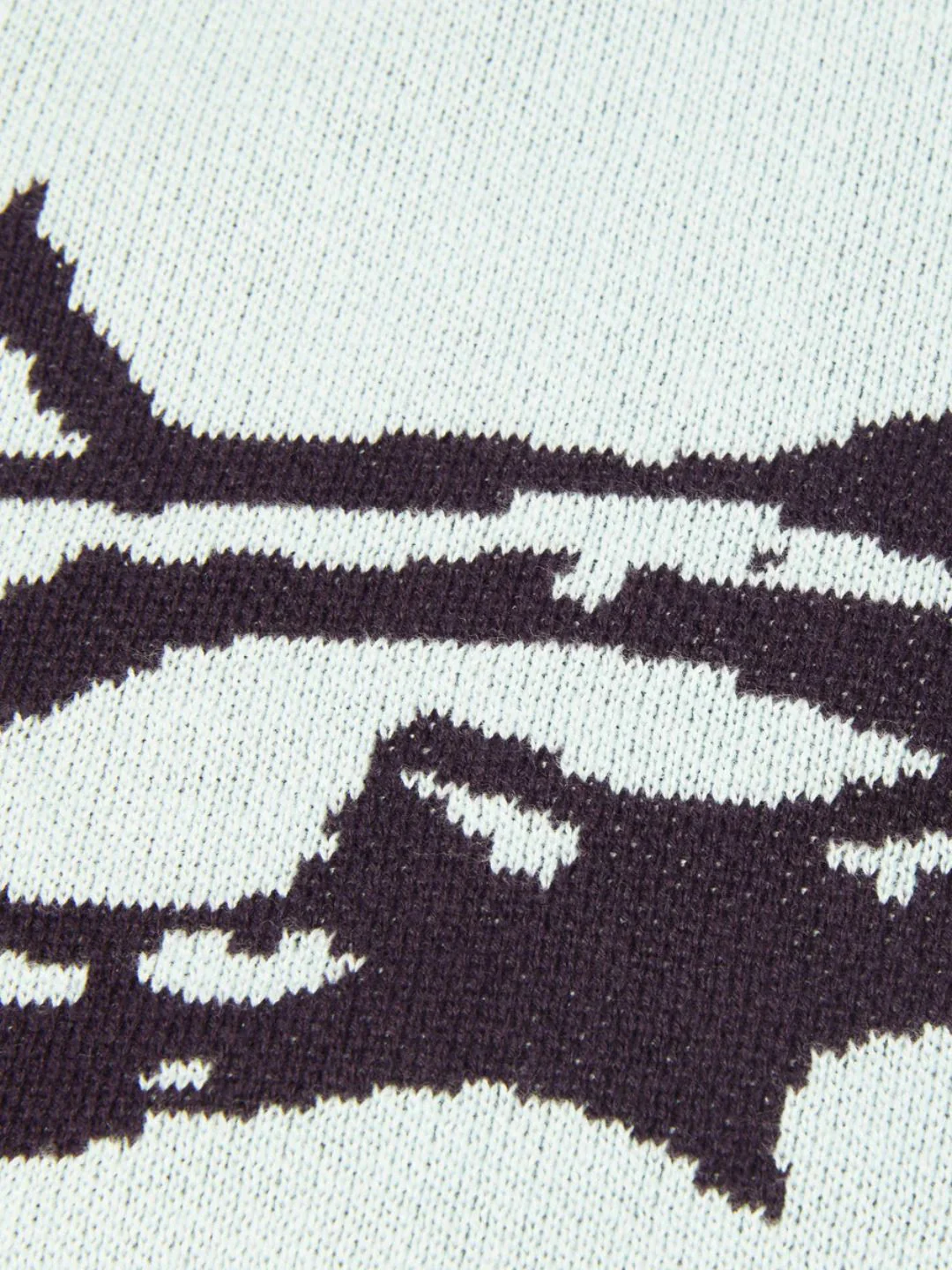 HUF Fantasies Knit Top Light Blue - Image 4
