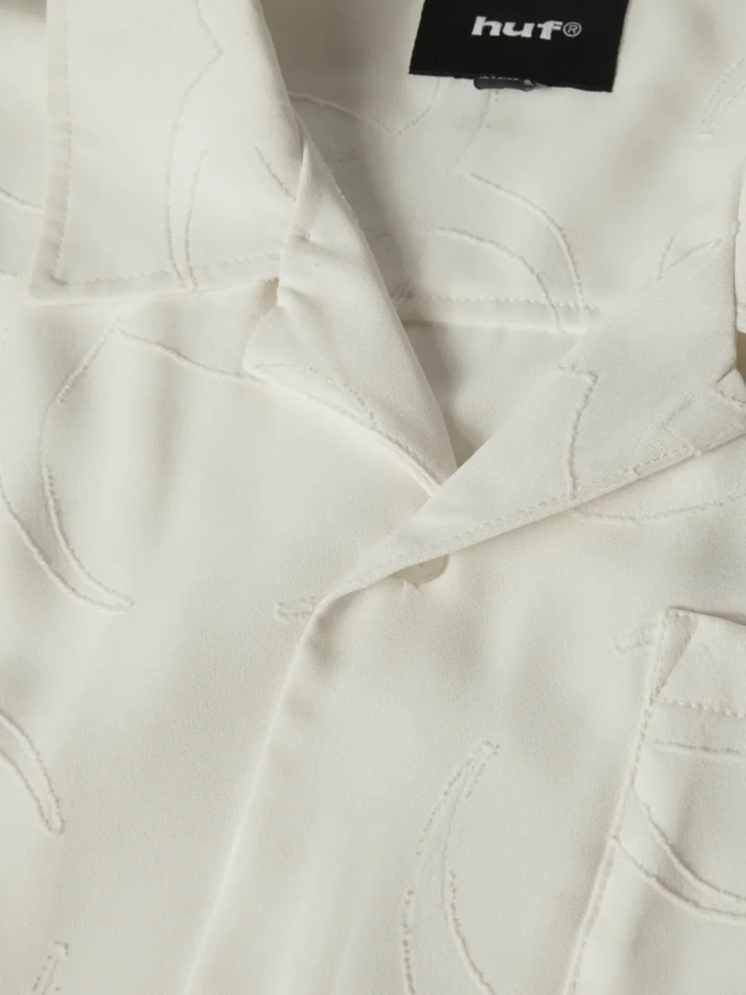 HUF Sector Jacquard Shirt Bleach - Image 3