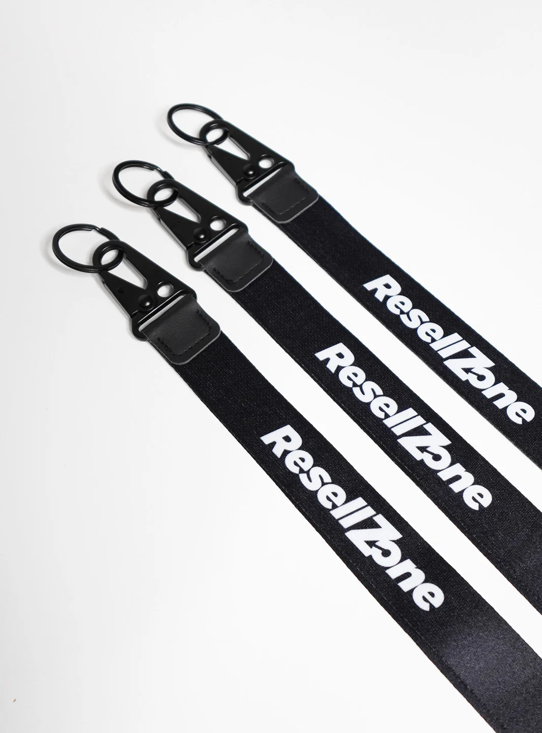 ResellZone Lanyard Keychain Black - Image 3