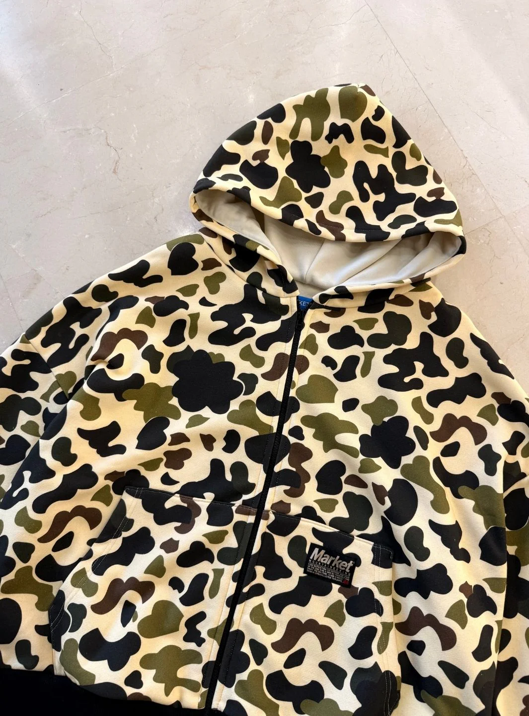 Market Studios Camo Zip Hoodie - Image 7