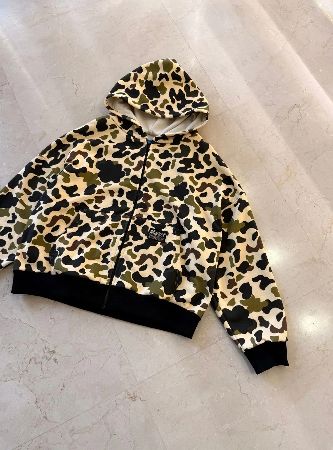 Market Studios Camo Zip Hoodie - Image 9