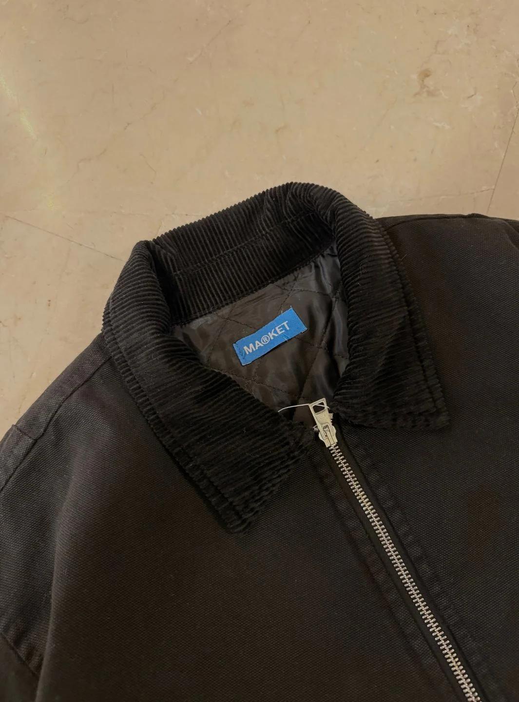 Market Studios Denim Jacket Black - Image 6