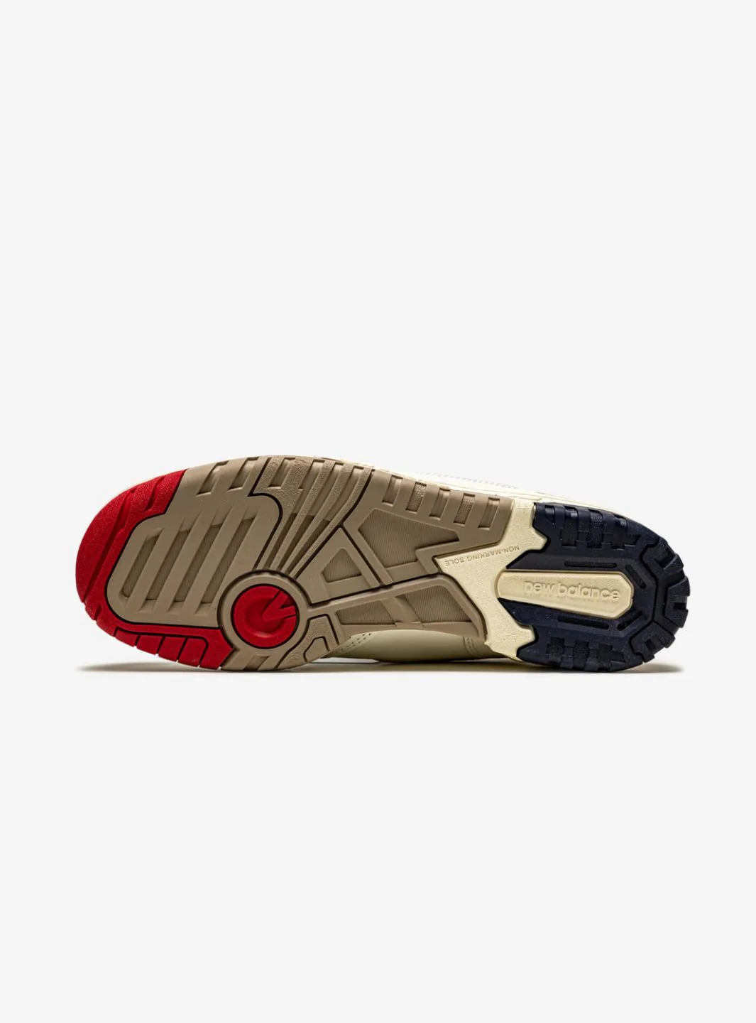 New Balance 550 Aimé Leon Dore White Navy Red - Image 4
