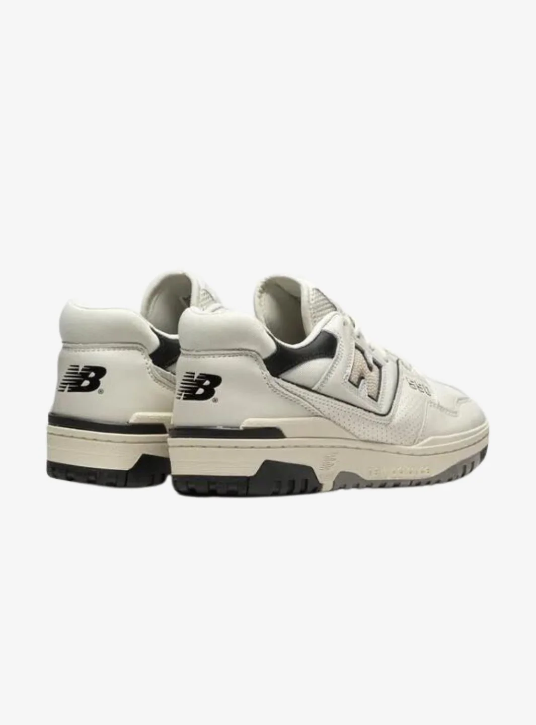 New Balance 550 Cream Black - Image 3