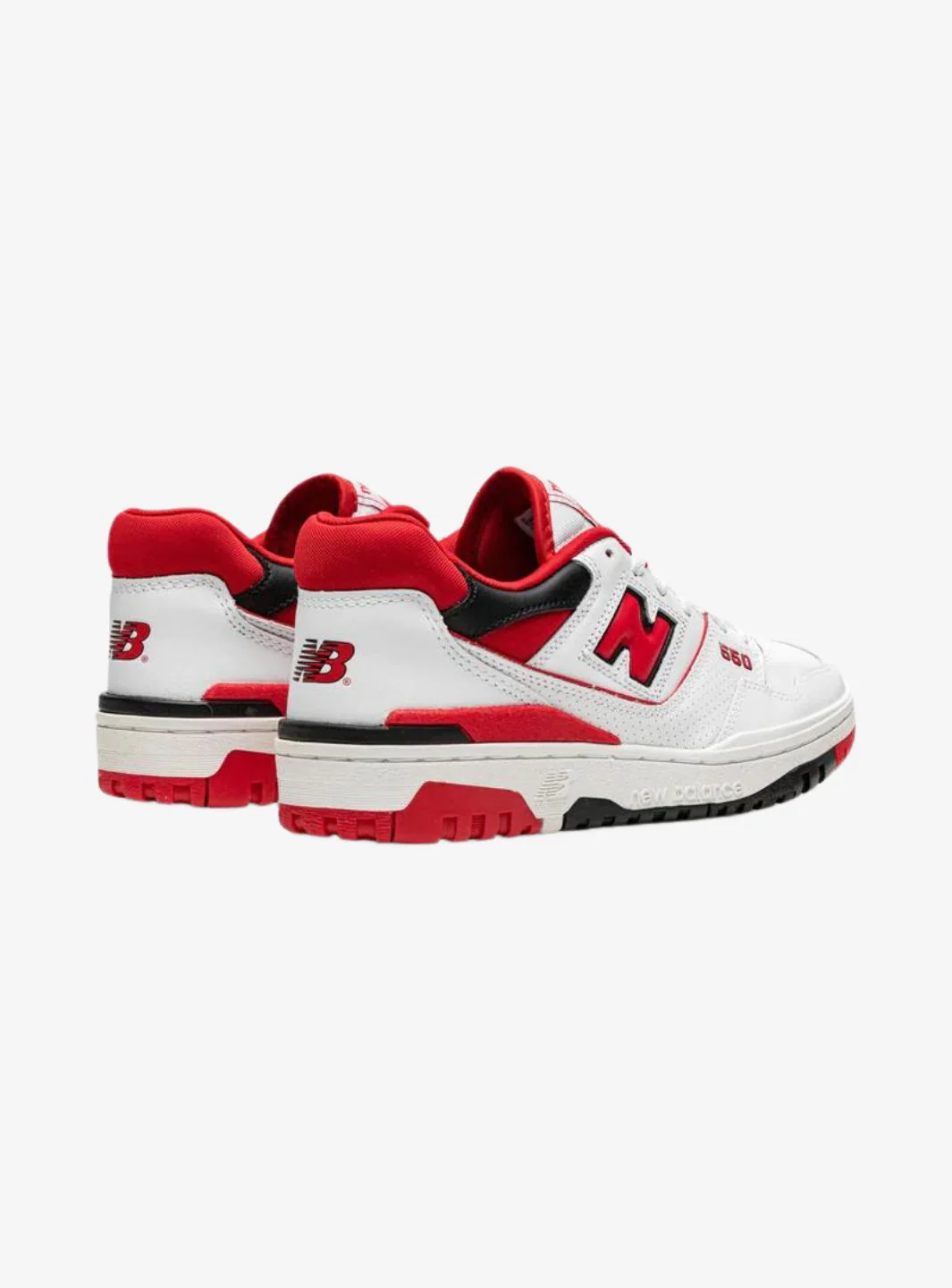 New Balance 550 White Red - Image 3