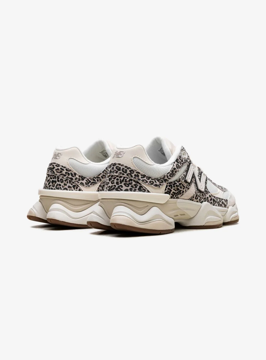 New Balance 9060 ASOS Exclusive Beige Brown Leopard Print - Image 3