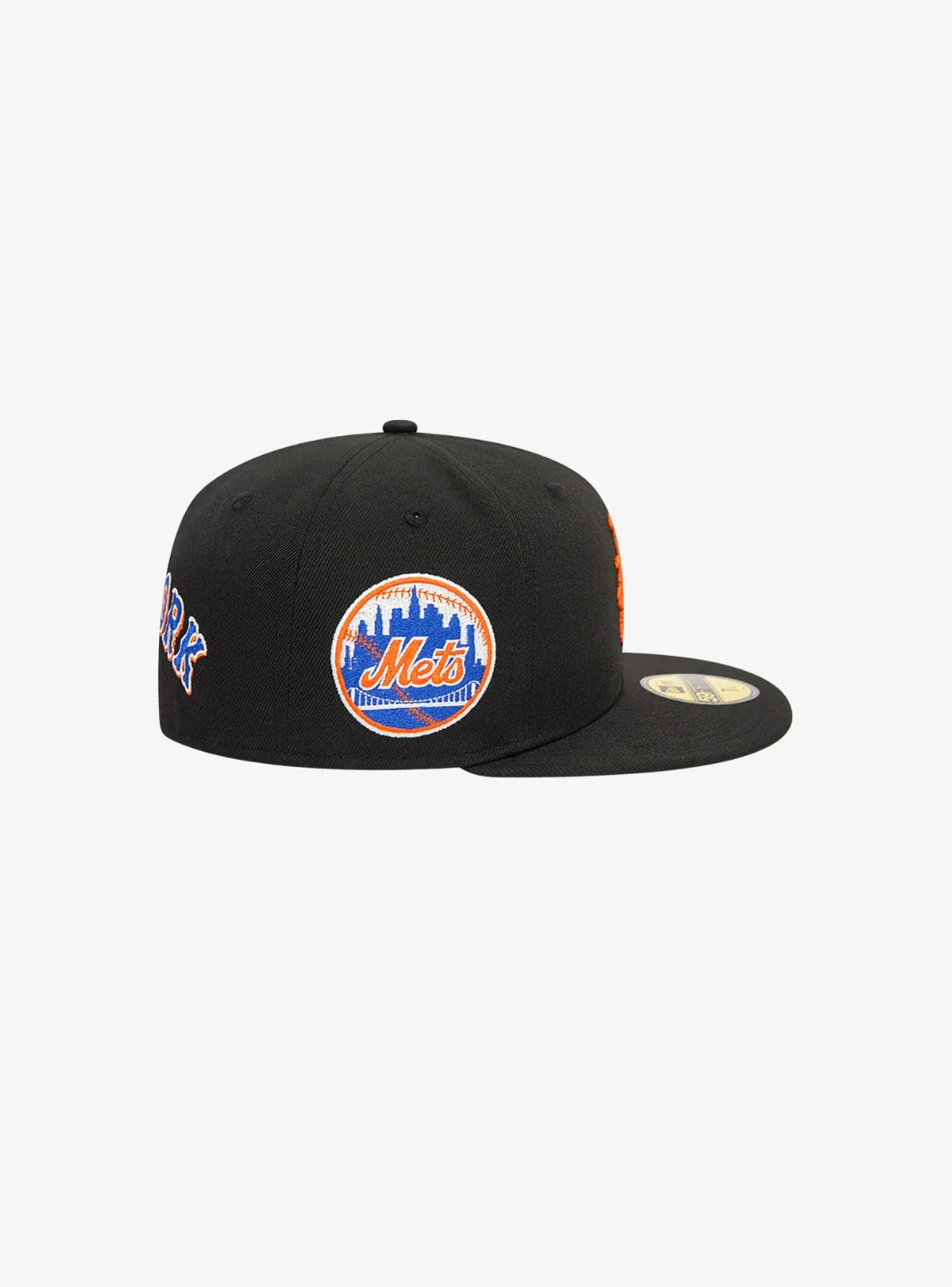 New Era New York Mets 59FIFTY Upside Down Black Cap - Image 4