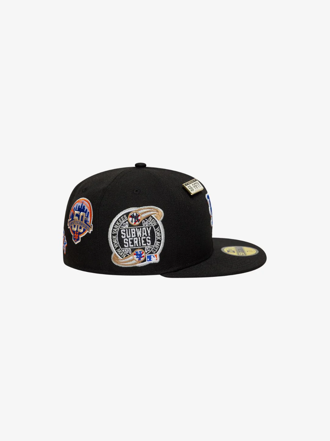 New Era New York Mets MLB Subway Series Black 59FIFTY Fitted Cap - Image 5