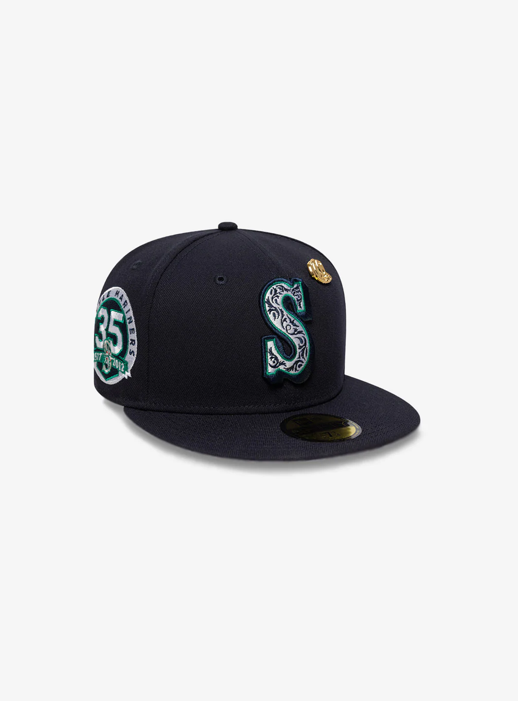 New Era Seattle Mariners Cooperstown Seasonal Navy 59FIFTY Cap - Image 2