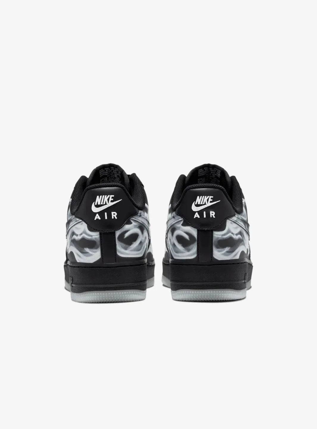 Nike Air Force 1 Low Black Skeleton Halloween (2019) - Image 7