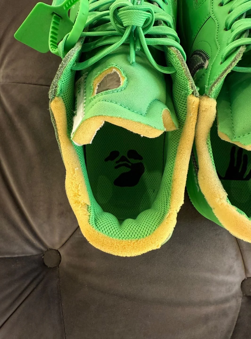 Nike Air Force 1 Low Off-White Brooklyn - Usato 9/10 - Image 11