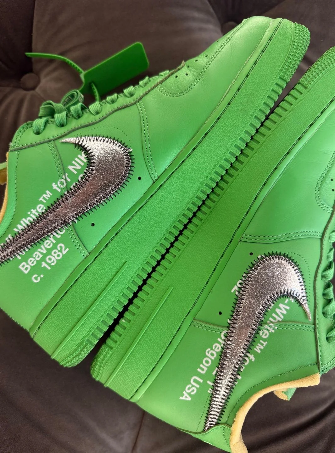 Nike Air Force 1 Low Off-White Brooklyn - Usato 9/10 - Image 9