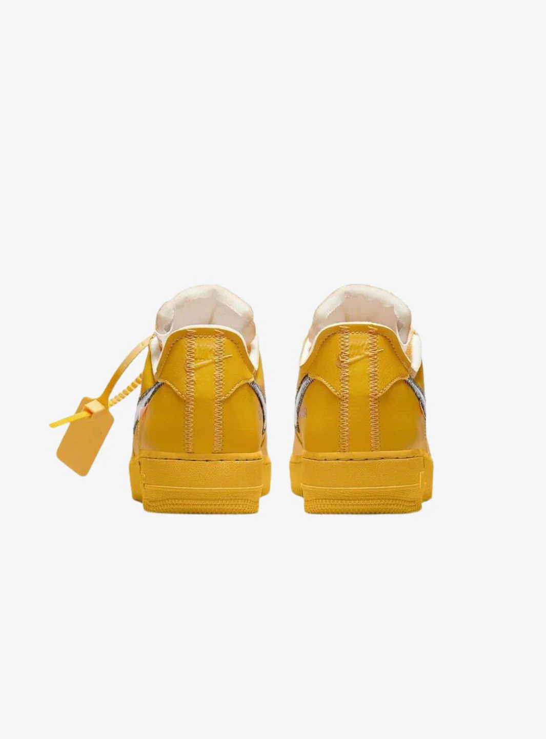 Nike Air Force 1 Low Off-White ICA University Gold - Image 6