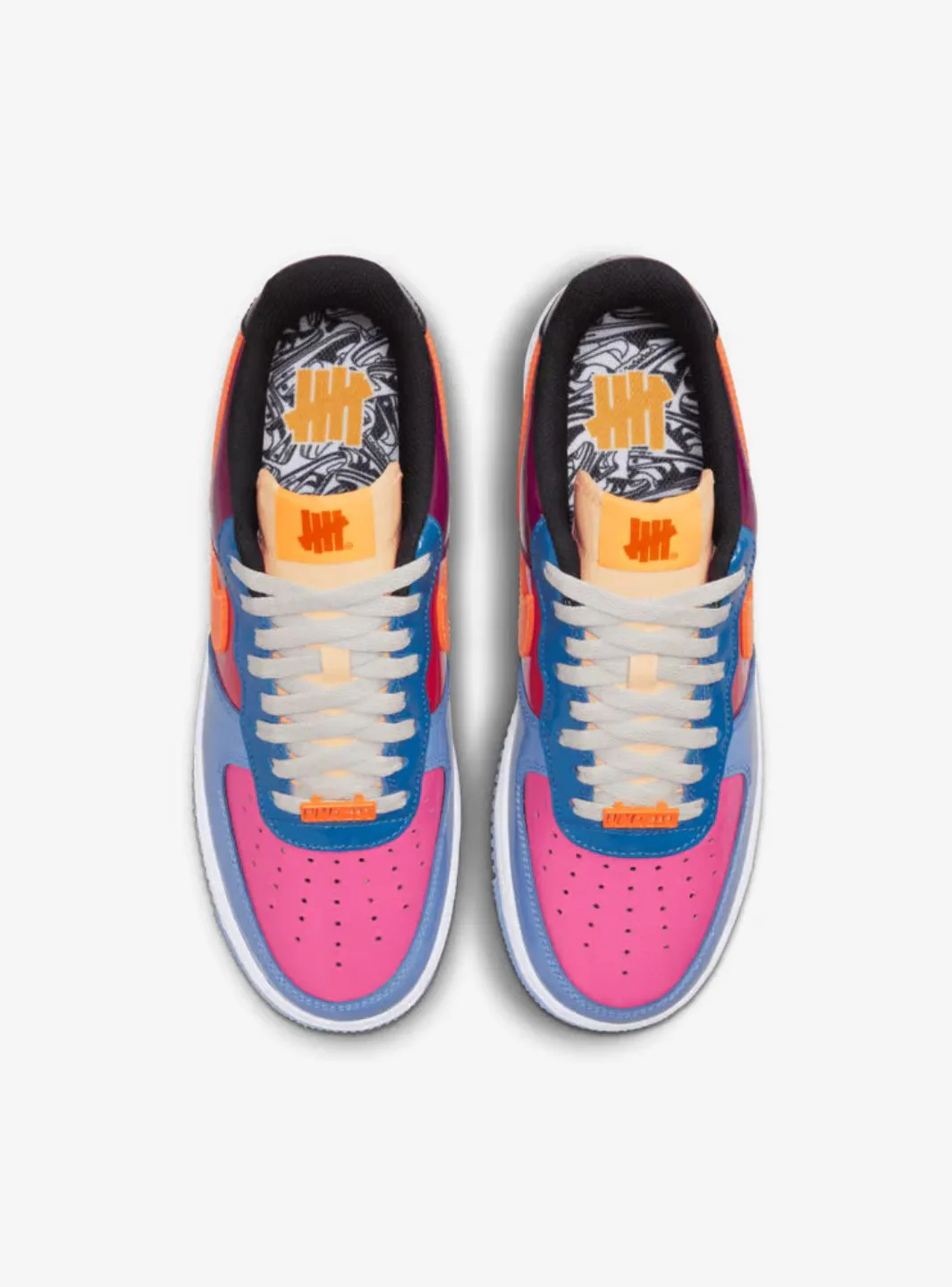 Nike Air Force 1 Low SP Undefeated Multi-Patent Total Orange - Image 4