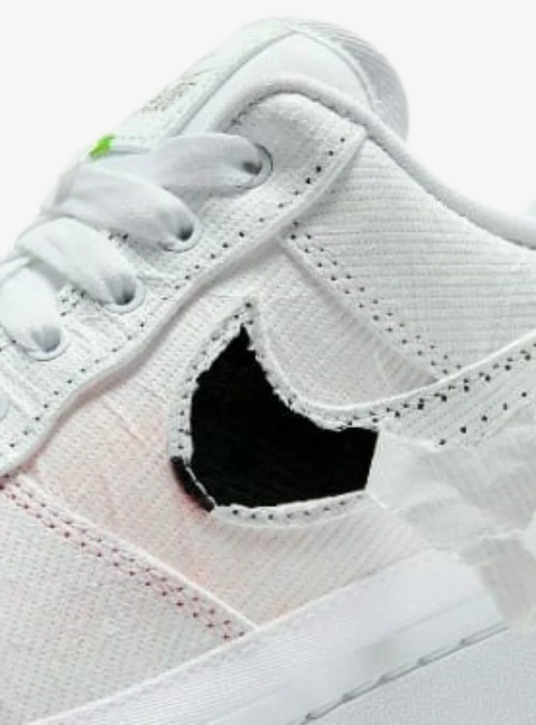 Nike Air Force 1 LX Tear Reveal Black Swoosh - Image 4