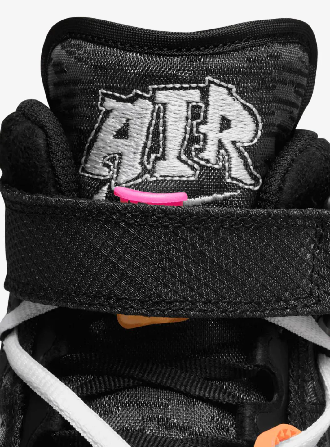 Nike Air Force 1 Mid Off-White Black - Image 6
