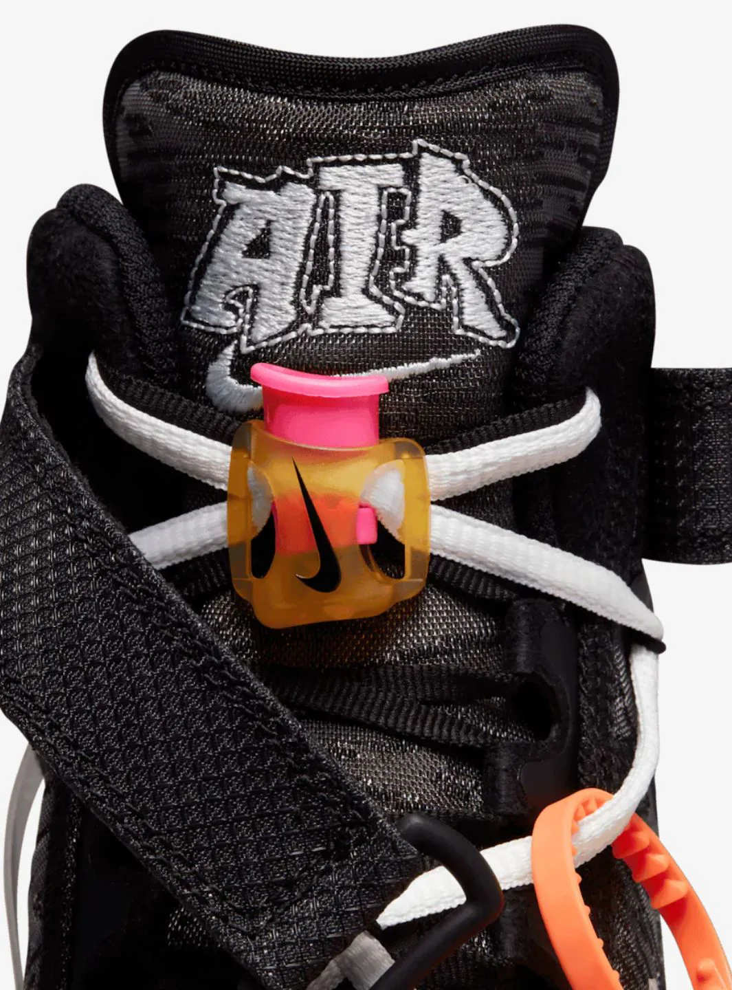 Nike Air Force 1 Mid Off-White Black - Image 9