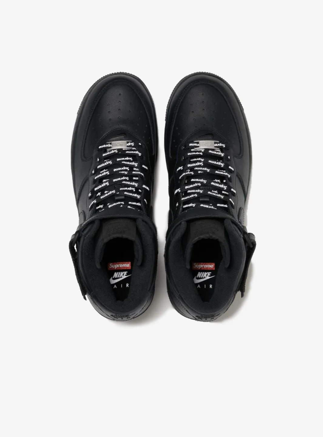 Nike Air Force 1 Mid Supreme Black - Image 6