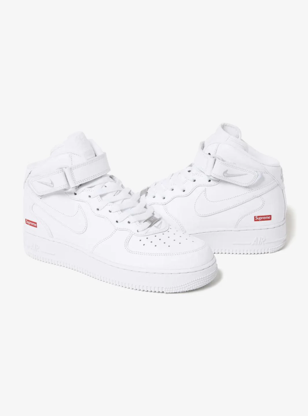 Nike Air Force 1 Mid Supreme White - Image 5