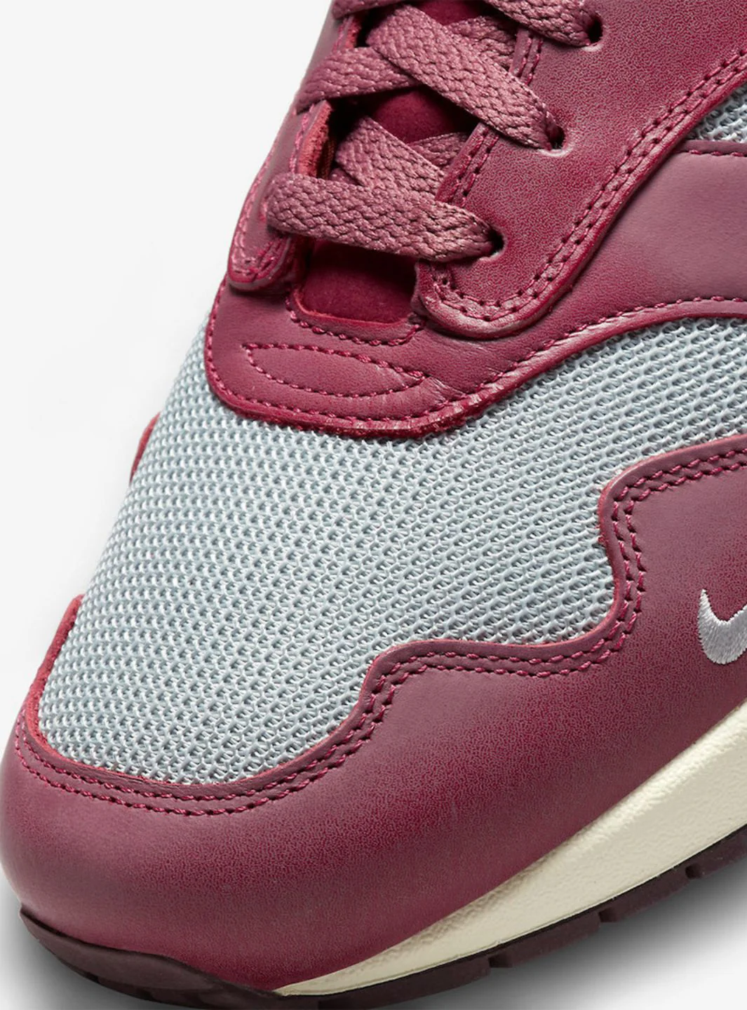 Nike Air Max 1 Patta Waves Rush Maroon - Image 3