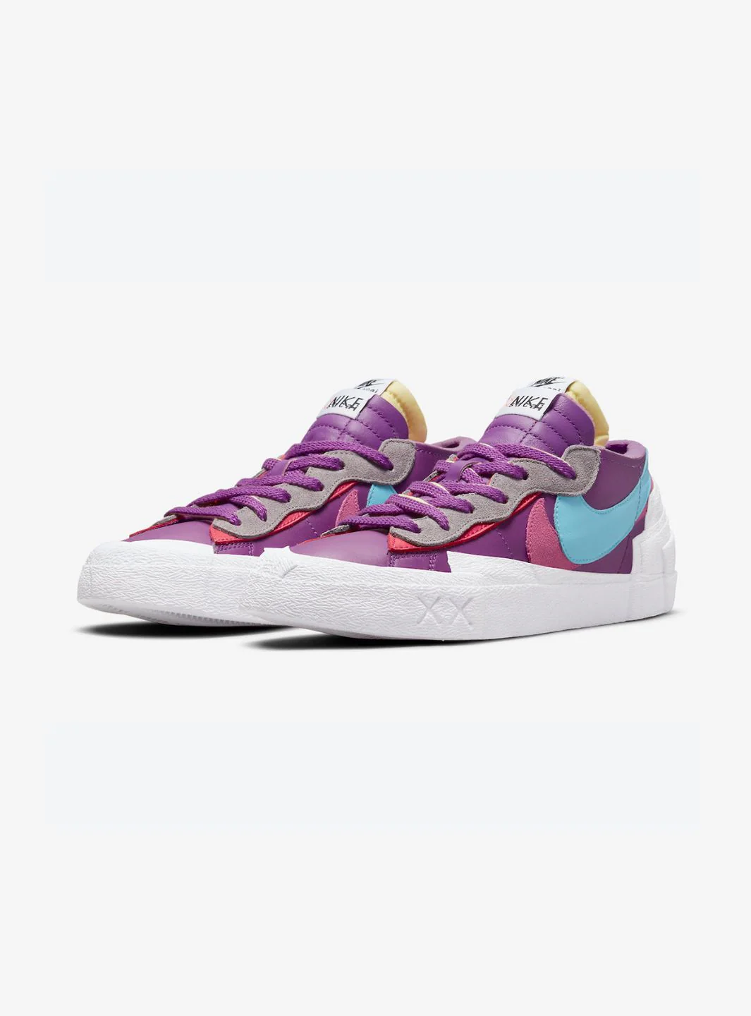 Nike Blazer Low Sacai KAWS Purple Dusk - Image 2