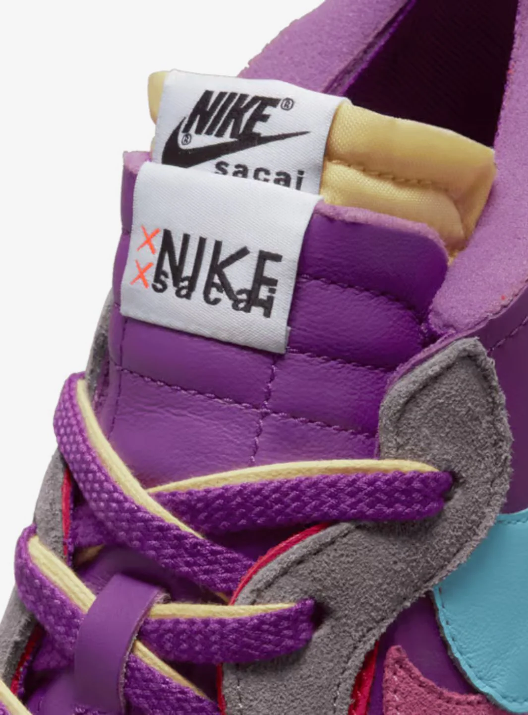 Nike Blazer Low Sacai KAWS Purple Dusk - Image 7