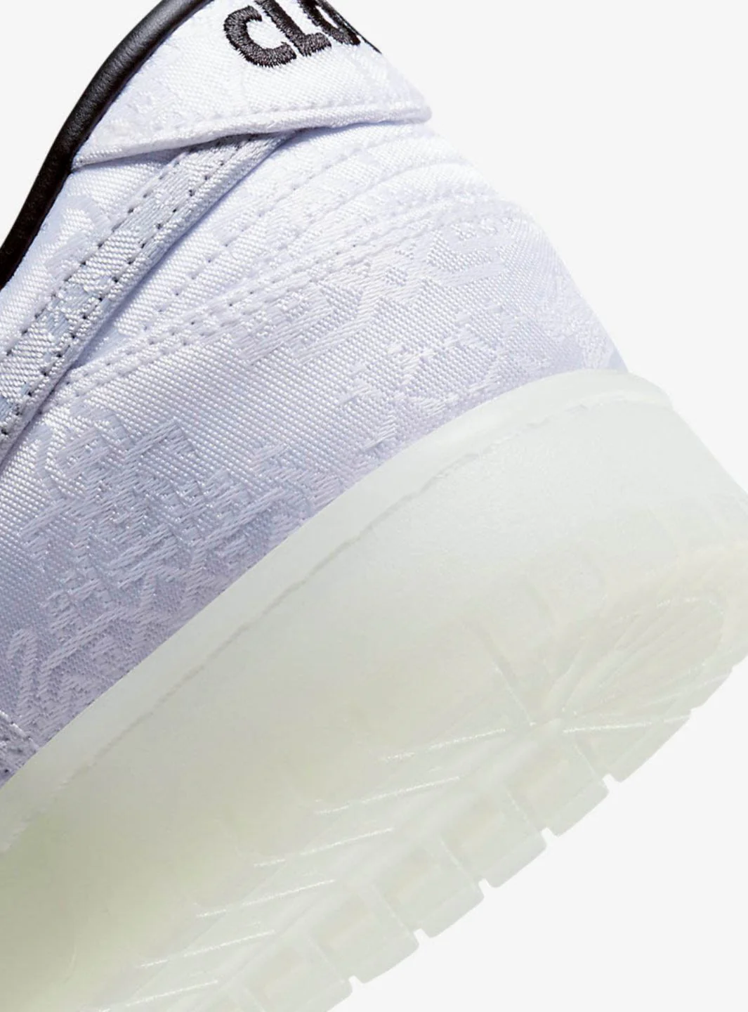 Nike Dunk Low CLOT Fragment White - Image 7