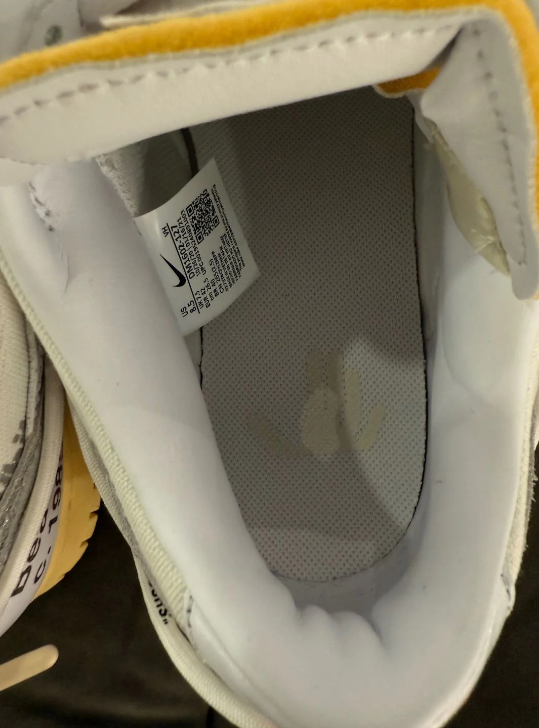 Nike Dunk Low Off-White Lot 1 - Usato 9/10 - Image 13