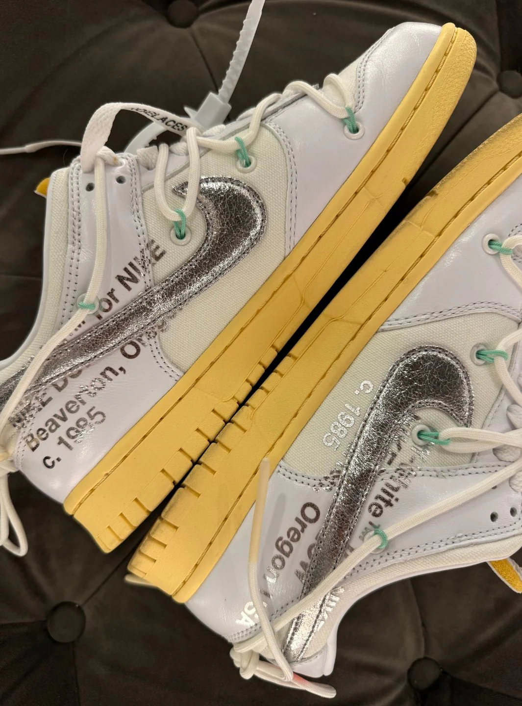 Nike Dunk Low Off-White Lot 1 - Usato 9/10 - Image 8