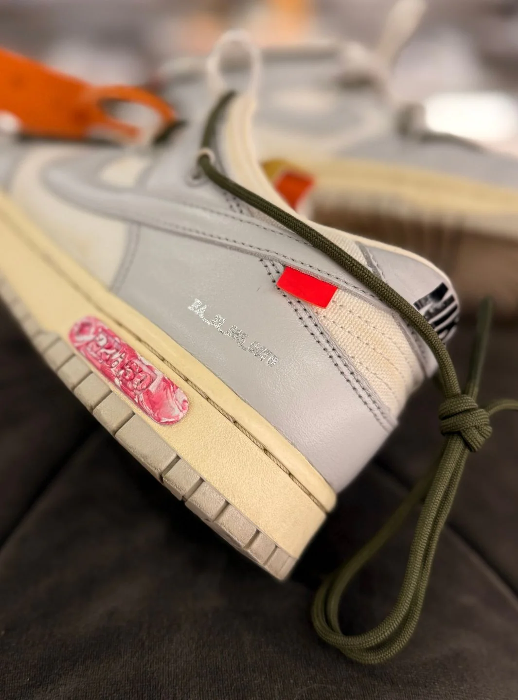 Nike Dunk Low Off-White Lot 22 - Usato 8.5/10 - Image 15